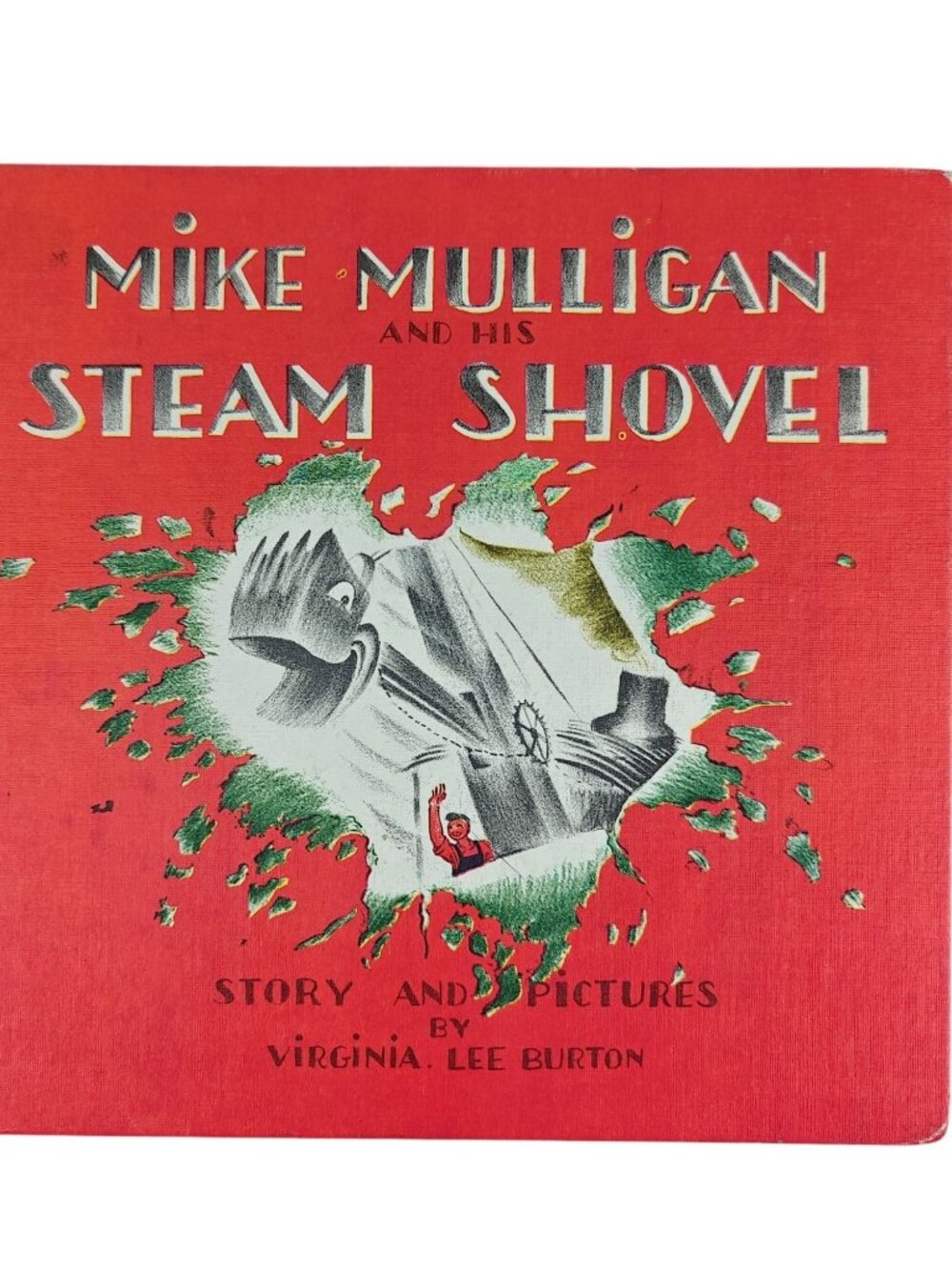 Mike Mulligan And His Steam Shovel Virginia Lee Burton 1939 HC Illustrated